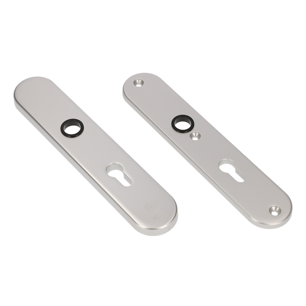 AMI Veiligheidsbeslag 250/50/1 Buiten + Binnen F1 Profielcilinder 72 Deurdikte 53/57Mm - 653142 afbeelding